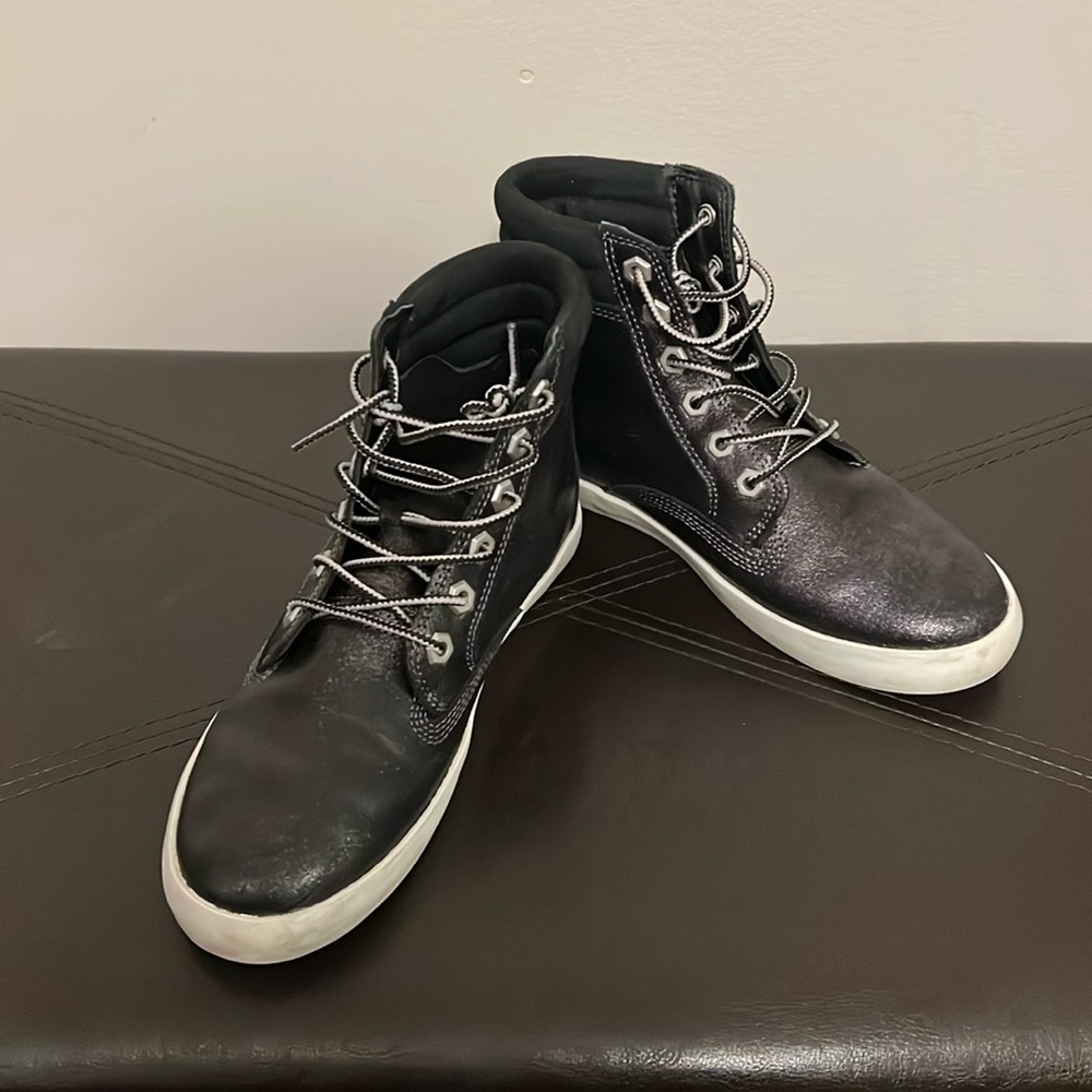 Black Timberland boot